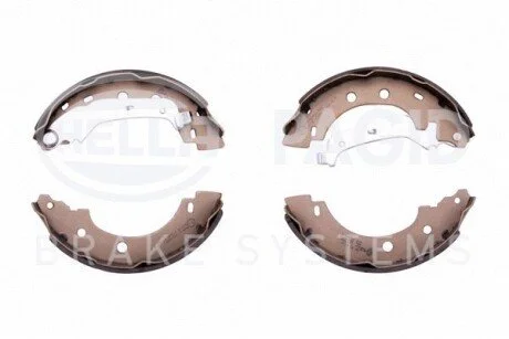 Тормозные колодки зад. Kangoo 97- (203x38) (Bosch) HELLA 8DB355002-241