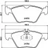 К-кт колодок перед. Mercedes E-Series (W211)/SLK-Series (W170)/CLK-Series (W208)/E-Series (W210)/Chrysler Crossfire (95-09) HELLA 8DB 355 007-861 (фото 1)