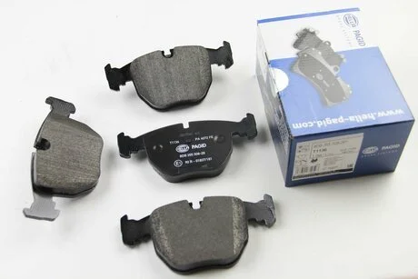 Тормозные колодки перед. BMW 5(E39)/7(E38) 96-04 (Teves) PAGID HELLA 8DB355008-281