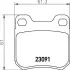 Гальмівні колодки, дискове гальмо (набір) HELLA 8DB355009041 (фото 1)