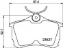 Тормозные колодки зад. Honda Accord 98-08 (TRW) PAGID HELLA 8DB355009-511 (фото 1)