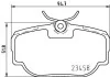 Гальмівні колодки, дискове гальмо (набір) HELLA 8DB355009541 (фото 1)