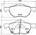 Тормозные колодки перед Honda Accord VIII 2.0-2.4 03> HELLA PAGID 8DB355010-831