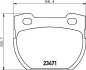 Тормозные колодки зад. Defender 90-16 2.2-4.0 PAGID HELLA 8DB355010-921 (фото 1)