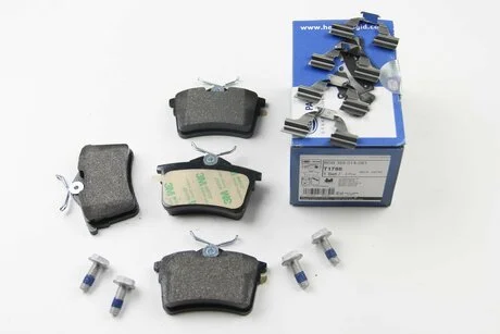 Гальмівні колодки зад. Berlingo/Partner 08- PAGID HELLA 8DB355014-081