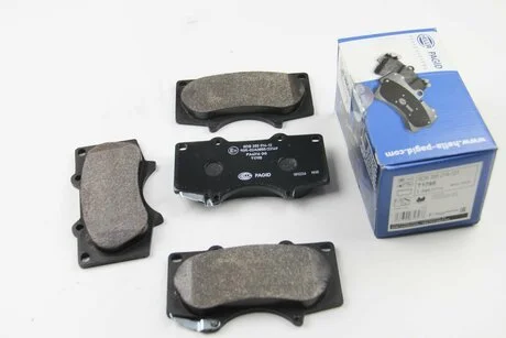 Тормозные колодки перед. MITSUBISHI PAJERO/TOYOTA FJ CRUISER/LAND CRUISER 2.7-4.7 01- PAGID HELLA 8DB355014-121