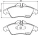 Тормозные колодки дисковые перед. DB Sprinter 208D/Sprinter 208E/Sprinter 210D/Sprinter/VW LT 95- 8DB 355 014-481