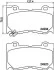 Гальмівні колодки перед. INFINITI FX/M37/Q50/Q60/Q70/QX70/NISSAN 370 Z 2.0-5.0 09- HELLA 8DB355015-411 (фото 1)