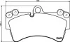 Тормозные колодки дисковые перед. Audi Q7 06-/Porsche Cayenne/VW Touareg 04- 8DB 355 018-691