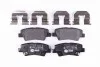 Тормозные колодки дисковые зад. Hyundai I30/Sonata 2.0 CRDi 06-/Kia Carens 13-/Ceed 12-/Ssangyong New Actyon/Korando 10- HELLA 8DB 355 019-981 (фото 2)