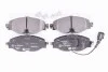 Передние тормозные колодки VW/Audi 2012-&gt; HELLA 8DB 355 020-191 (фото 2)