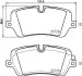 Тормозные колодки зад.Range Rover IV,Sport 12- PAGID HELLA 8DB355020-361 (фото 1)