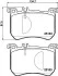 Тормозные колодки перед. Mercedes-Benz W222, X222, R231 12- 8DB 355 020-491