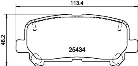 Автозапчасть HELLA 8DB355020601