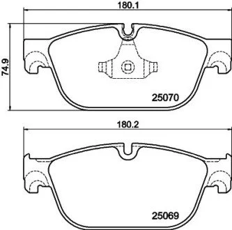 Автозапчасть HELLA 8DB355021141