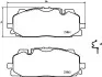 Тормозные колодки дисковые перед. Audi A4, A4 Allroad, A5, A8, Q5, Q7 Bentley Bentayga Vw Touareg 1.4-6.0 01.15- 8DB 355 021-641