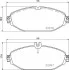 Тормозные колодки перед. Mercedes-Benz W213 HELLA 8DB 355 021-921 (фото 1)