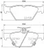 Гальмівні колодки дискові зад. Subaru Outback 2.0 D 2015- HELLA 8DB 355 023-341 (фото 1)
