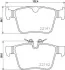Тормозные колодки задние Land Rover Evogue 14- 8DB 355 023-361