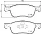 Klocki ham. prz. FO HELLA 8DB355037741 (фото 1)