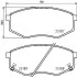 Klocki ham. prz. HY HELLA 8DB355037981 (фото 1)