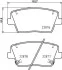 Klocki ham. tył i30 8DB355039431
