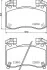 Brake Pad Set, disc brake 8DB355039451