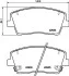 Klocki ham. prz. KIA 8DB355040111