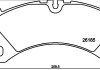 Колодки гальмівні (передні)  Porsche Macan 14-18 (R18) (Brembo) 8DB355040201