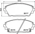 Klocki ham. 3 Hatchback (BP), 3 Saloon (BP_), 3 AXELA Saloon 8DB355040271