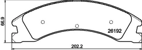 Автозапчасть HELLA 8DB355040291 (фото 1)