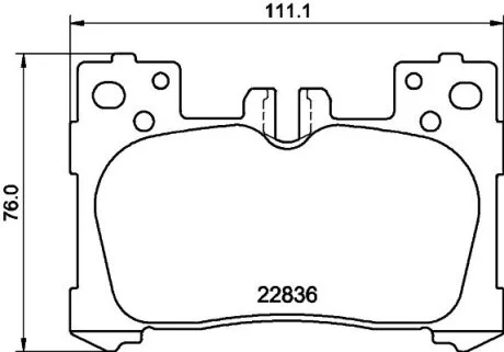 Автозапчасть HELLA 8DB355040741 (фото 1)