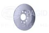 VW Диск тормозной задн.Audi A3,Caddy III,Golf V,VI,Touran,Skoda Octavia II,SuperB II HELLA 8DD 355 109-641 (фото 3)