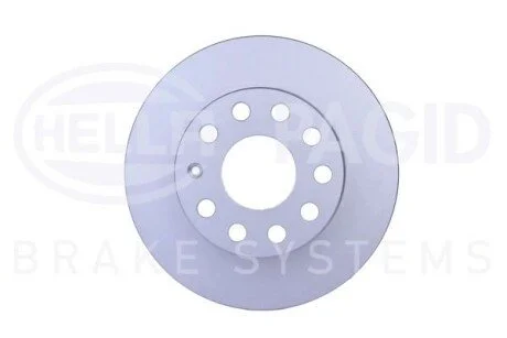 VW Диск тормозной задн.Audi A3,Caddy III,Golf V,VI,Touran,Skoda Octavia II,SuperB II HELLA 8DD 355 109-641