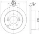Тормозной диск зад. Sonata/Tucson/Magentis/Sportage 04- 2.0-3.3 (PRO) PAGID HELLA 8DD355113-641 (фото 4)