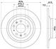 HELLA MAZDA Диск торм. задн.Mazda 6 2.3 8DD 355 114-501