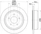 JEEP Диск тормозной задн.Grand Cherokee 92-99 HELLA 8DD 355 114-801 (фото 4)