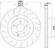 Гальмівний диск перед. W221/C216/R230 05-13 2.2-5.5 (PRO) PAGID HELLA 8DD355115-401 (фото 4)