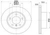 Диск тормозной перед. вентилируемый BMW 1(F20) "1,4-1,6 "F "10 HELLA 8DD 355 118-031 (фото 1)