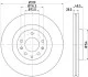 Диск тормозной передн не вент Mazda CX-7 07-/CX-9 07- HELLA 8DD 355 118-201 (фото 4)