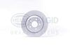 Тормозные диски (High Carbon) BMW 5 F10 HELLA 8DD 355 120-671 (фото 2)