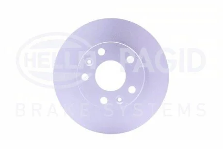 Ø 269 mm Диск гальмівний перед. Dacia Duster/Renault Megane III/Scenic III 1.4-2.0 08- HELLA 8DD 355 122-431