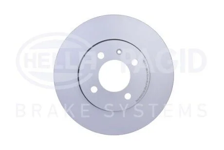 Диск гальмівний (передній) Skoda Citigo 1.0 11- (257x22) HELLA 8DD355125391
