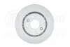 Диск гальмівний перед. Renault Clio I, Clio Ii, Kangoo, Kangoo Express, Megane I, Megane I Classic, Megane I Coach 1.2-2.0 06.8 HELLA 8DD 355 126-531 (фото 1)