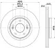 Диск гальмiвний перед.Hyundai Tucson Kia Optima, Sportage IV 1.6-2.0H 06.15- 8DD 355 126-541