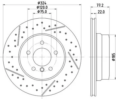 Автозапчасть HELLA 8DD355130011