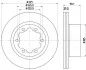 Tarcza ham. malow. tyі MAN VW 8DD355132201