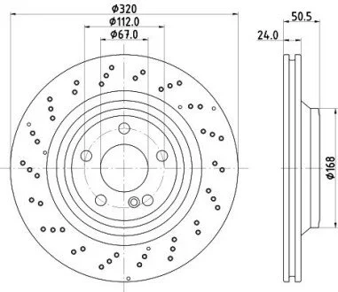PRO High Carbon HELLA 8DD355133271