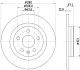 Tarcza ham. malowana tył VOLVO, VOLVO ASIA HELLA 8DD355133411 (фото 4)