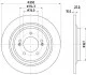 Tarcza ham. malow. tył HYUNDAI: KIA HELLA 8DD355134291 (фото 4)
